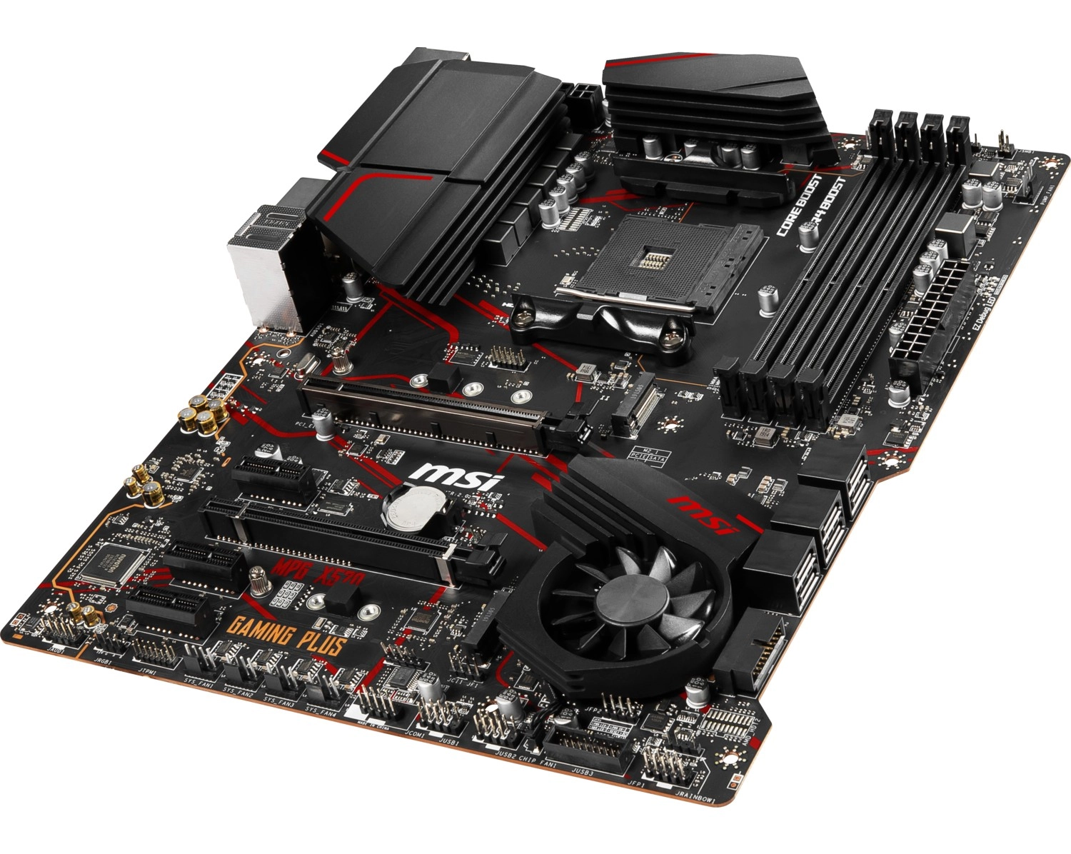 Msi Mpg X570 Gaming Plus Am4 Ddr4 4400 Mhz (Oc) 2X M.2 Usb 3.2 Hdmi Rgb Atx Anakart - Görsel 2