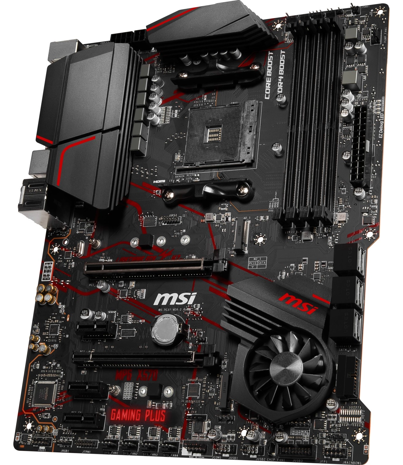 Msi Mpg X570 Gaming Plus Am4 Ddr4 4400 Mhz (Oc) 2X M.2 Usb 3.2 Hdmi Rgb Atx Anakart - Görsel 3
