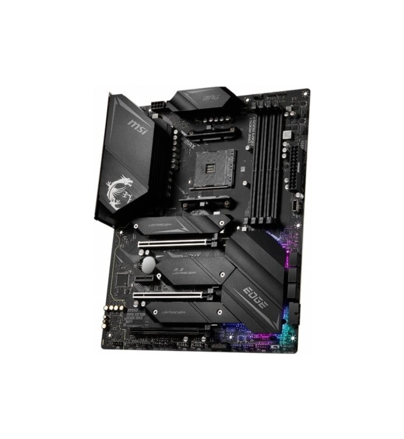Msi Mpg X570S Edge Max Wıfı Amd X570 Soket Am4 Ddr4 5300(Oc)Mhz Atx Gaming (Oyuncu) Anakart - Görsel 3