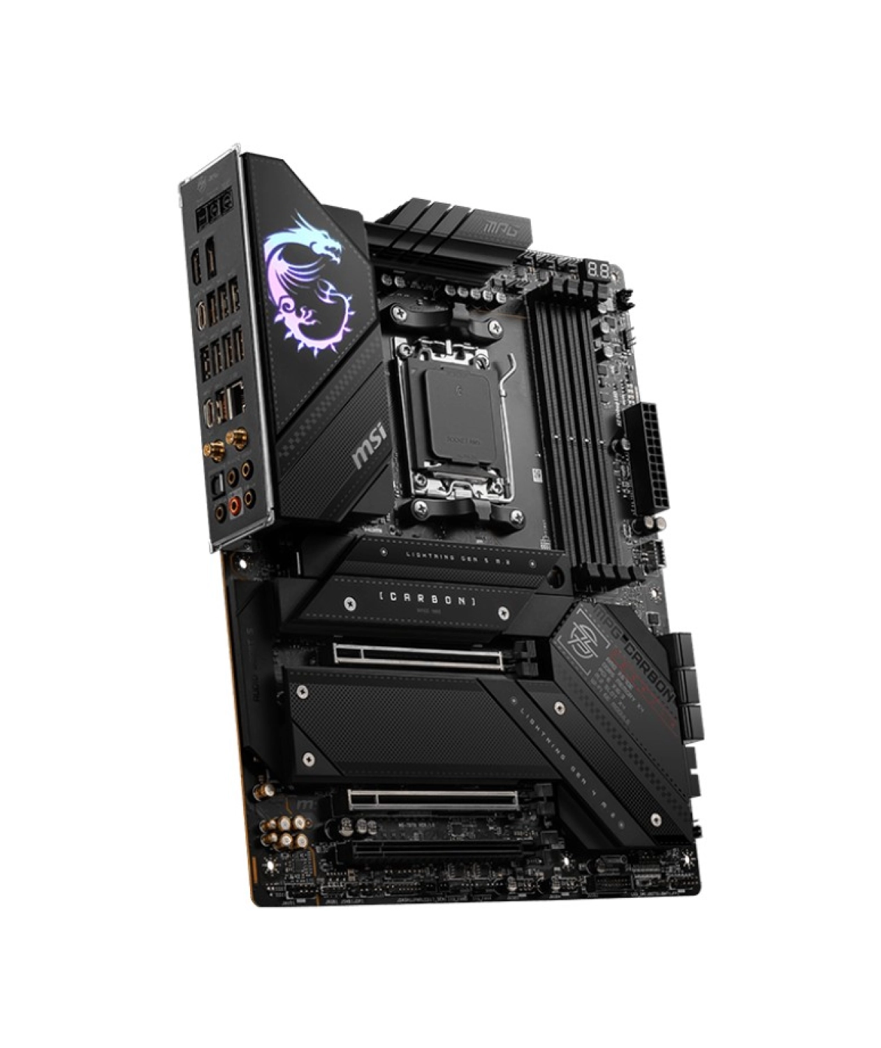 Msi Mpg X670E Carbon Wifi Ddr5 6600+(Oc)Mhz Hdmi Dp Am5 - Görsel 4
