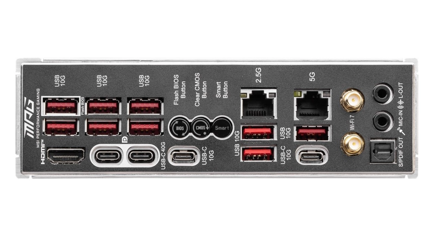 Msi Mpg X870E Carbon Wıfı Am5 Ddr5 8400Mhz(Oc) Usb4 4X M.2 Hdmi 5G Lan 2.5G Lan Wıfı 7 Rgb Atx - Görsel 4