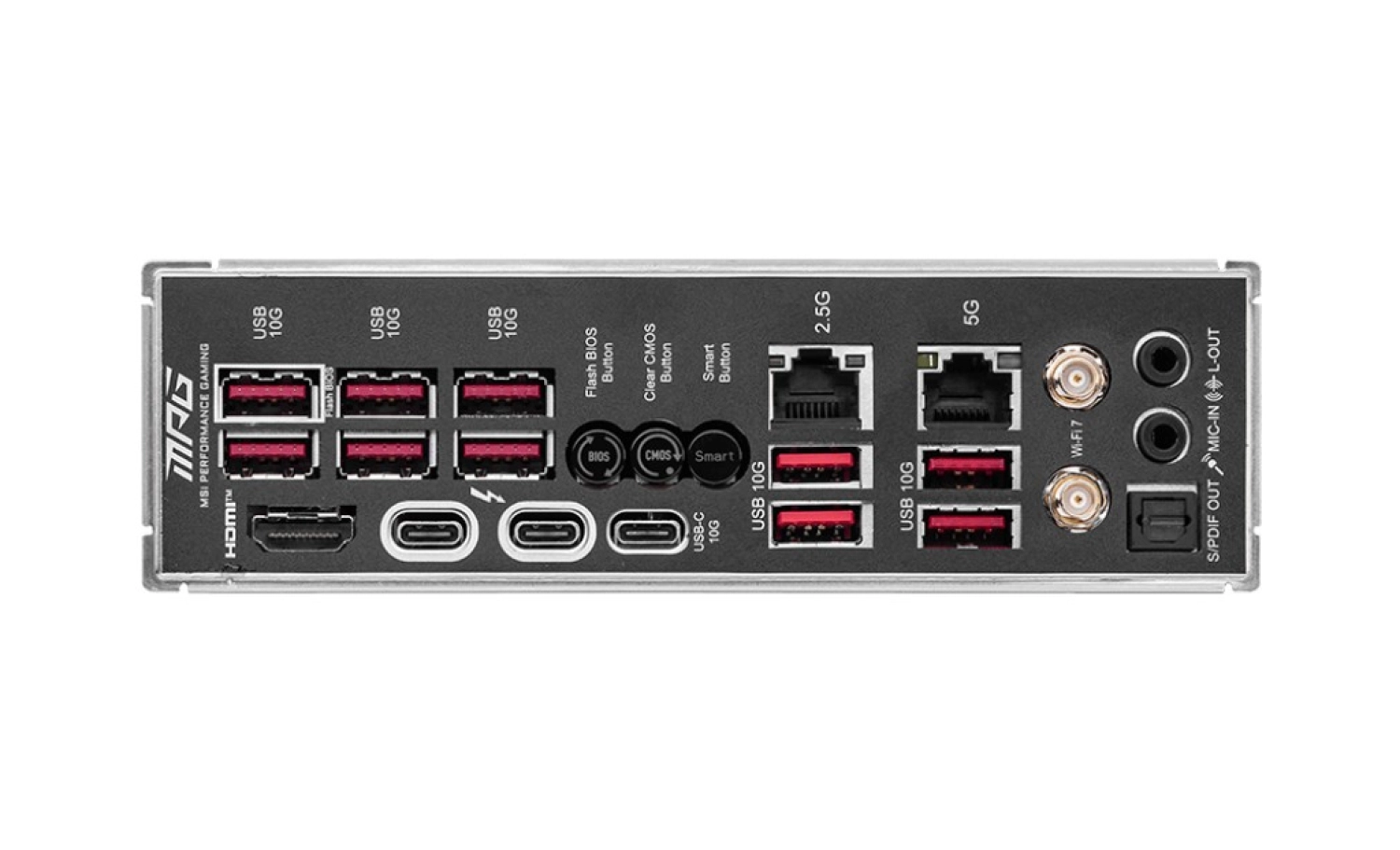 Msi Mpg Z890 Carbon Wıfı Soket 1851 Ddr5 9200Mhz(Oc) Usb 20Gbps 5Xm.2 2Xtb4 Hdmi Dısplay 1X5G 1X 2,5 Lan Wıfı 7 Atx - Görsel 5