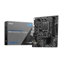 Msi Msı Mb Pro H610M-S Ddr4 Soket 1700 Ddr4 3200(Oc) Hdmi M.2 Usb3.2 1X 1G Lan Matx