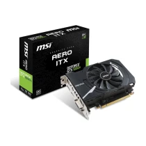 Msi Nvidia Geforce Gtx 1050 Ti Aero Itx Ocv1 4Gb 128Bit Gddr5 Ekran Kartı Gtx 1050 Ti Aero Itx 4G Ocv1