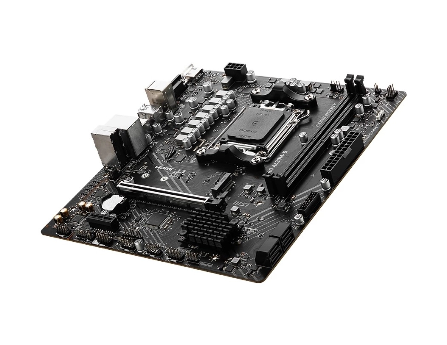 Msi Pro A620M-B Ddr5 6800Mhz (Oc) M.2 Am5 Matx Anakart - Görsel 4