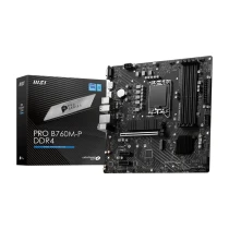 Msi Pro B760M-P Ddr4 4800Mhz (Oc) Rgb M.2 1700P Matx Anakart
