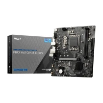 Msi Pro H610M-B Ddr4 Soket 1700 Ddr4 3200(Oc) Pci-E Gen 4 ,M.2 Usb3.2 1X 1G Lan Matx