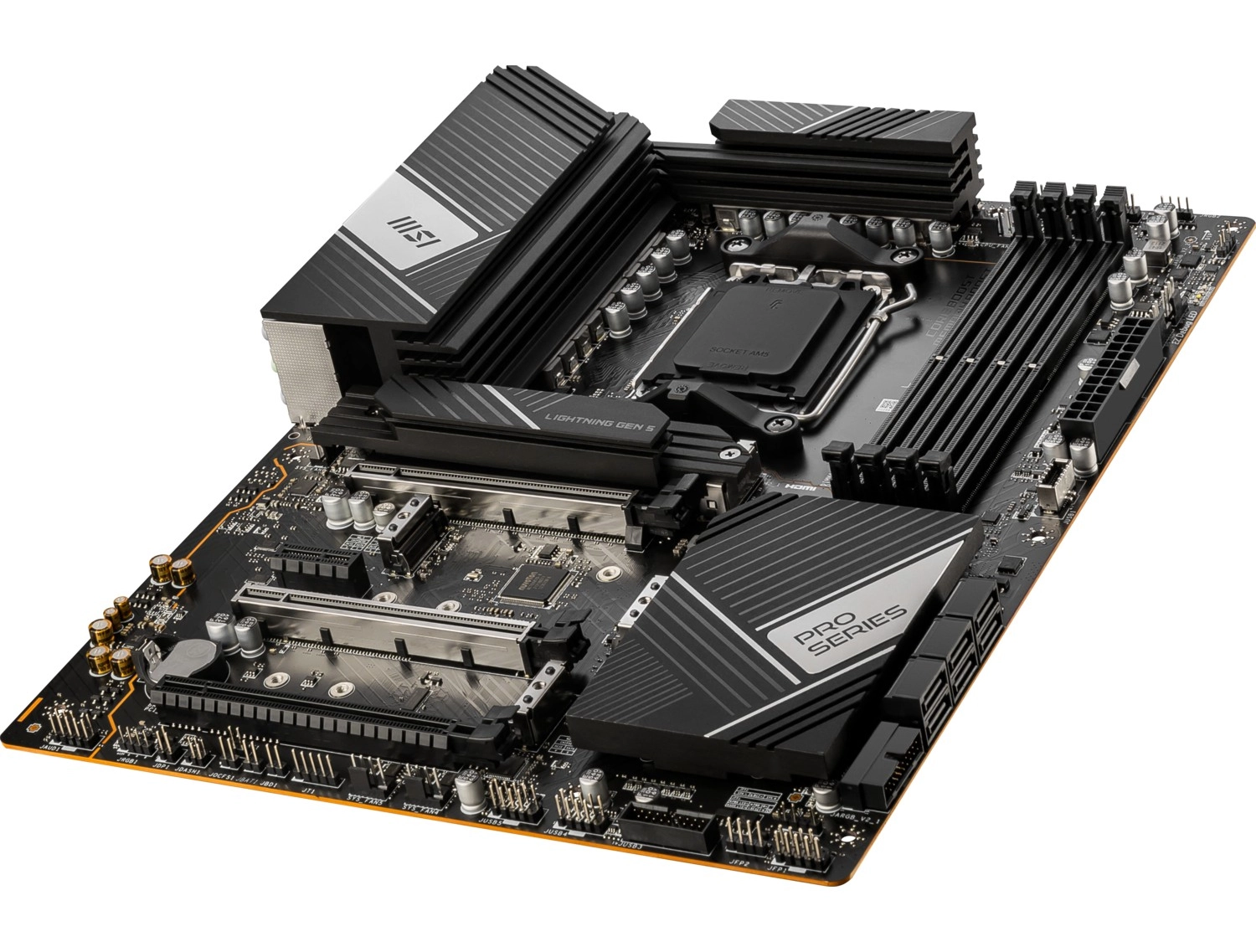 Msi Pro X670-P Wıfı Am5 Ddr5 4X M.2 Usb 3.2 Hdmi Dp 2.5G Lan Amd Wıfı 6E Rgb Atx - Görsel 5