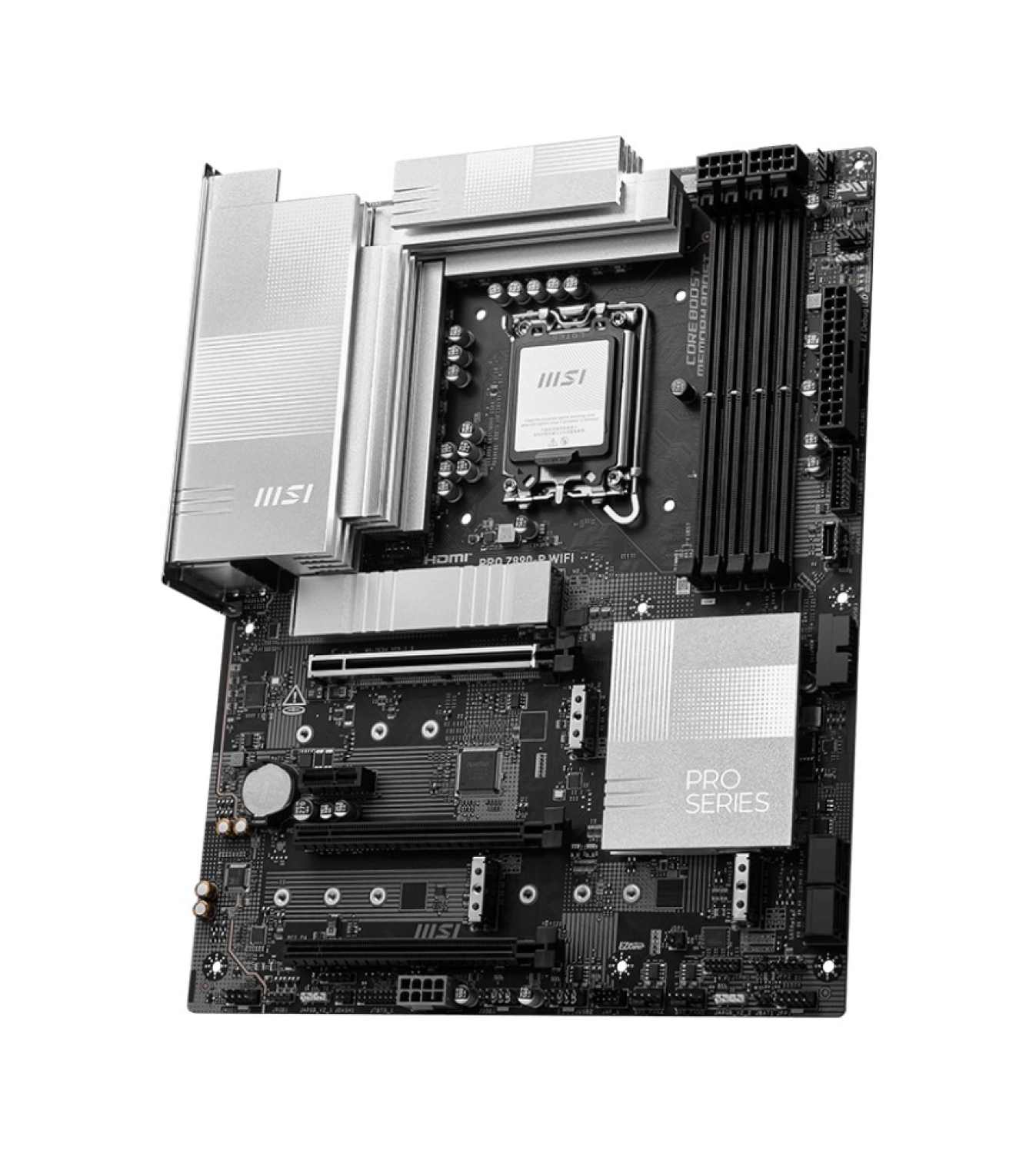Msi Pro Z890-P Wıfı Soket 1851 Ddr5 9200Mhz(Oc) Usb 20Gbps 4Xm.2 1Xtb4 Hdmi Dısplay 5G Lan Wıfı 7 Atx - Görsel 3