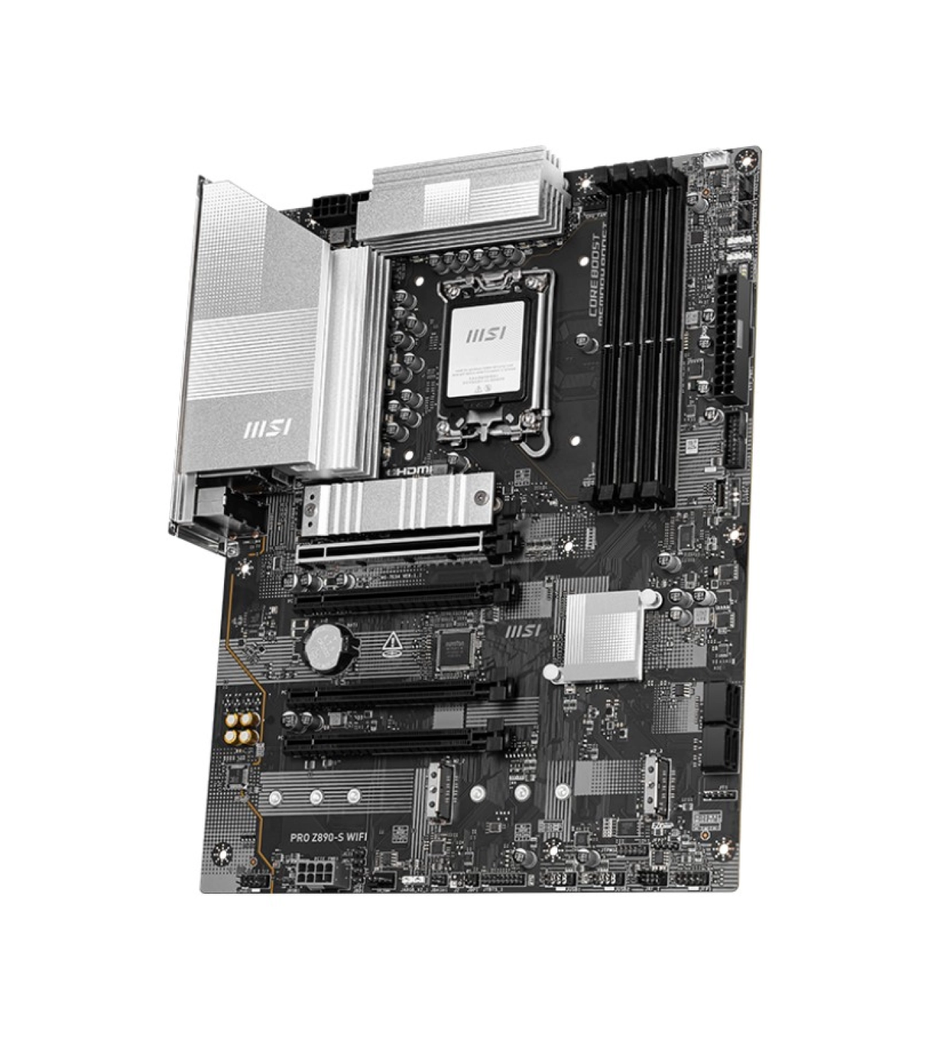 Msi Pro Z890-S Wıfı Soket 1851 Ddr5 8600Mhz(Oc) Usb 20Gbps3Xm.2 2Xtb4 Hdmi Dısplay 2.5G Lan Wıfı7 Atx - Görsel 2