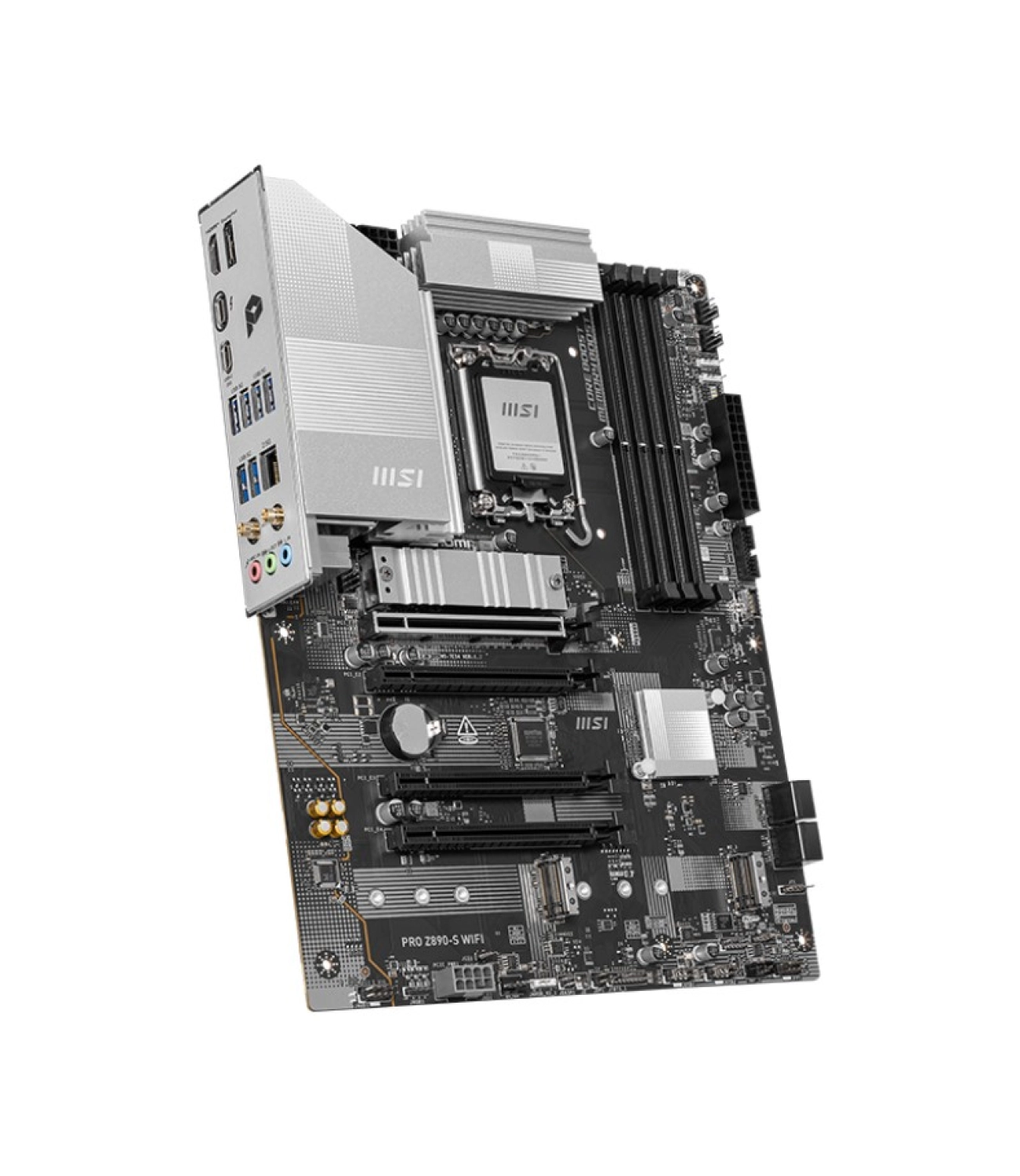 Msi Pro Z890-S Wıfı Soket 1851 Ddr5 8600Mhz(Oc) Usb 20Gbps3Xm.2 2Xtb4 Hdmi Dısplay 2.5G Lan Wıfı7 Atx - Görsel 3