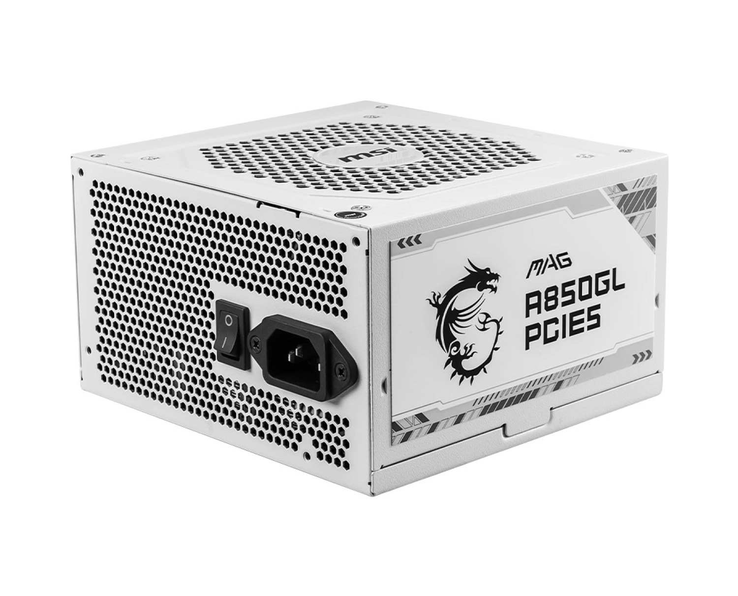 Msi Psu Mag A850Gl Pcie5 White 850W 80+ Gold Power Supply-Beyaz ürün görseli