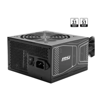 Msi Psu Mag A850Gn Pcıe5 850W 80+ Gold Power Supply