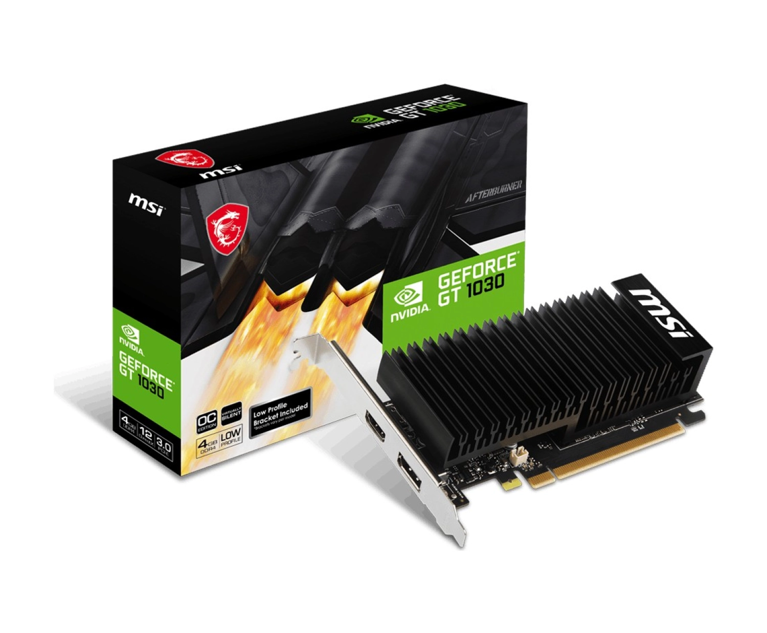 Msi Vga Geforce Gt Gt 1030 4Ghd4 Lp Oc Ekran Kartı - Görsel 5
