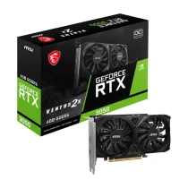 Msi Vga Geforce Rtx 3050 Ventus 2X E 6G Oc Rtx3050 6Gb Gddr6 96B Dx12 Pcıe 4.0 X8