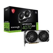 Msi Vga Geforce Rtx 4070 Super 12G Ventus 2X Oc Rtx4070S 12Gb Gddr6X 192B Dx12 Pcie 4.0 X16