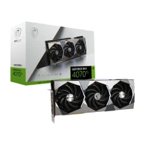 Msi Vga Geforce Rtx 4070 Ti Suprim X Rtx4070 Ti 12Gb Gddr6X 192B Dx12 Pcie 4.0 X16 Ekran Kartı