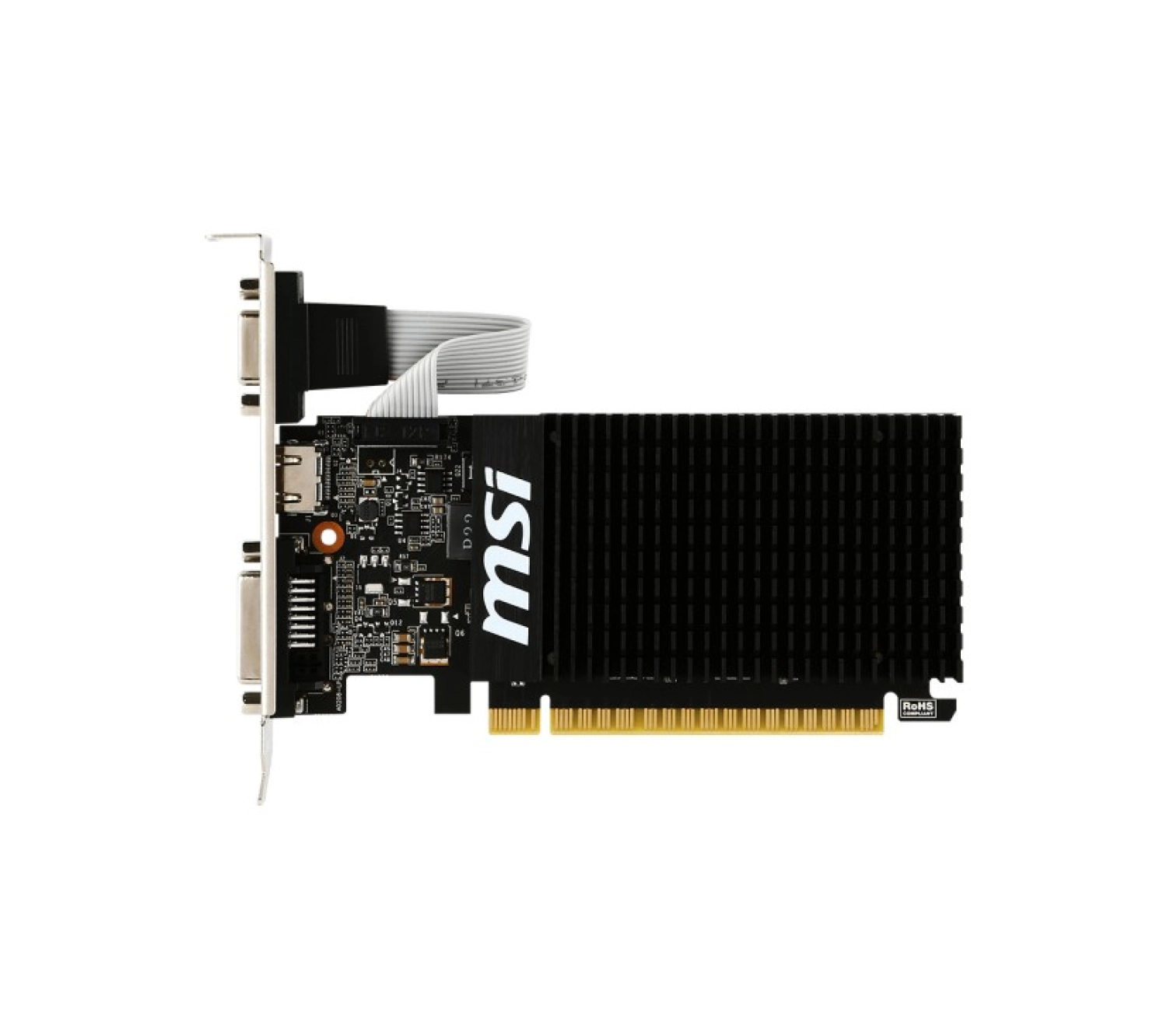 Msi Vga Gt 710 2Gd3H Lp Gt710 2Gb Ddr3 64B Dx12 Pc Ekran Kartı - Görsel 2