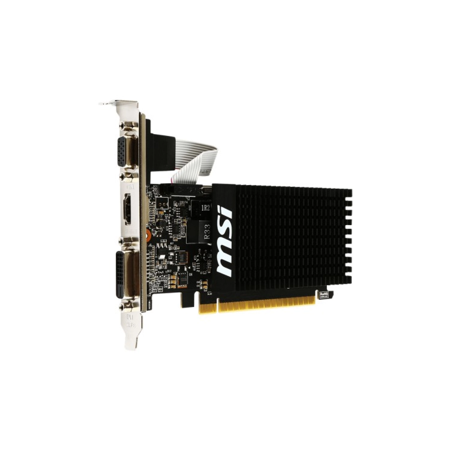Msi Vga Gt 710 2Gd3H Lp Gt710 2Gb Ddr3 64B Dx12 Pc Ekran Kartı - Görsel 3