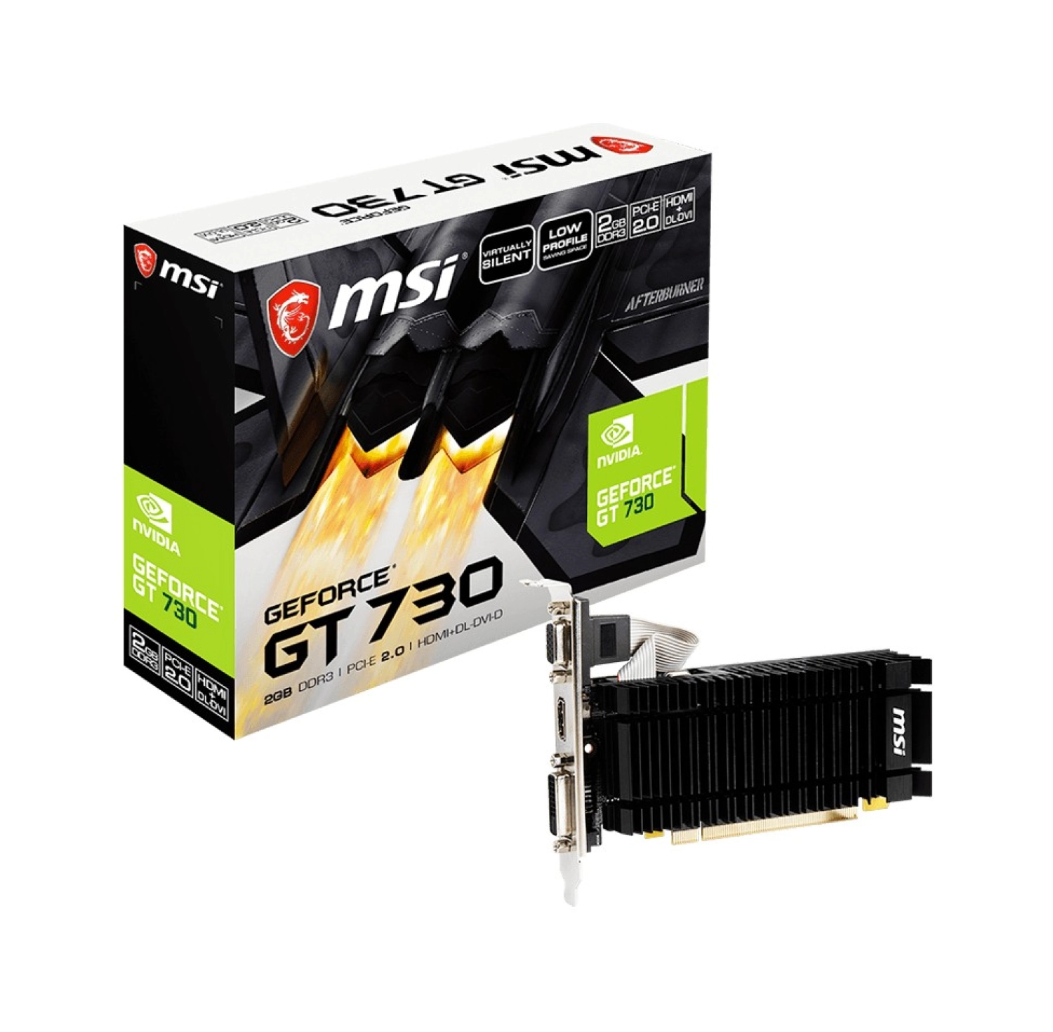 Msi Vga N730K-2Gd3/Lp Gt 730 2Gb Ddr3 64B Dx12 Pcie 2.0 X16 Ekran Kartı - Görsel 5