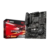 Msi X470 Gaming Pro Max Am4 Ddr4 4133Oc) Dvi Hdmi 2Xm.2 Usb3.1 Atx Anakart