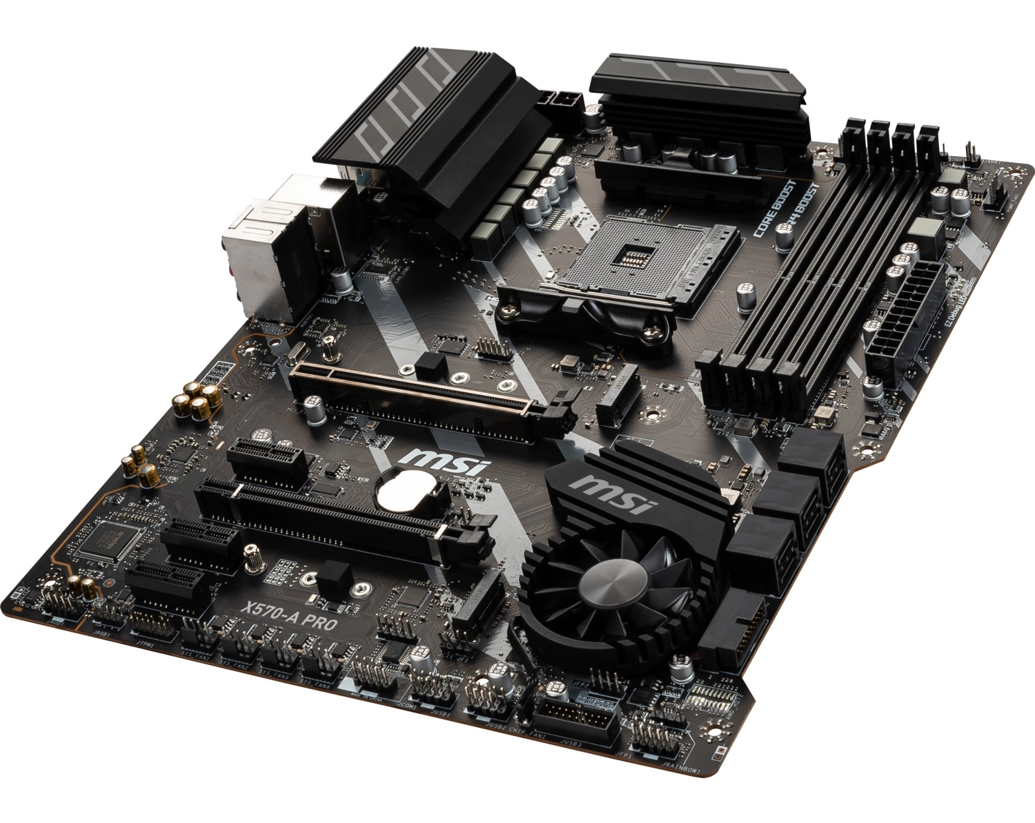 Msi X570-A Pro Am4 Ddr4 4400 Mhz (Oc) 2 X M.2 Usb 3.2 Hdmi Atx Anakart - Görsel 4