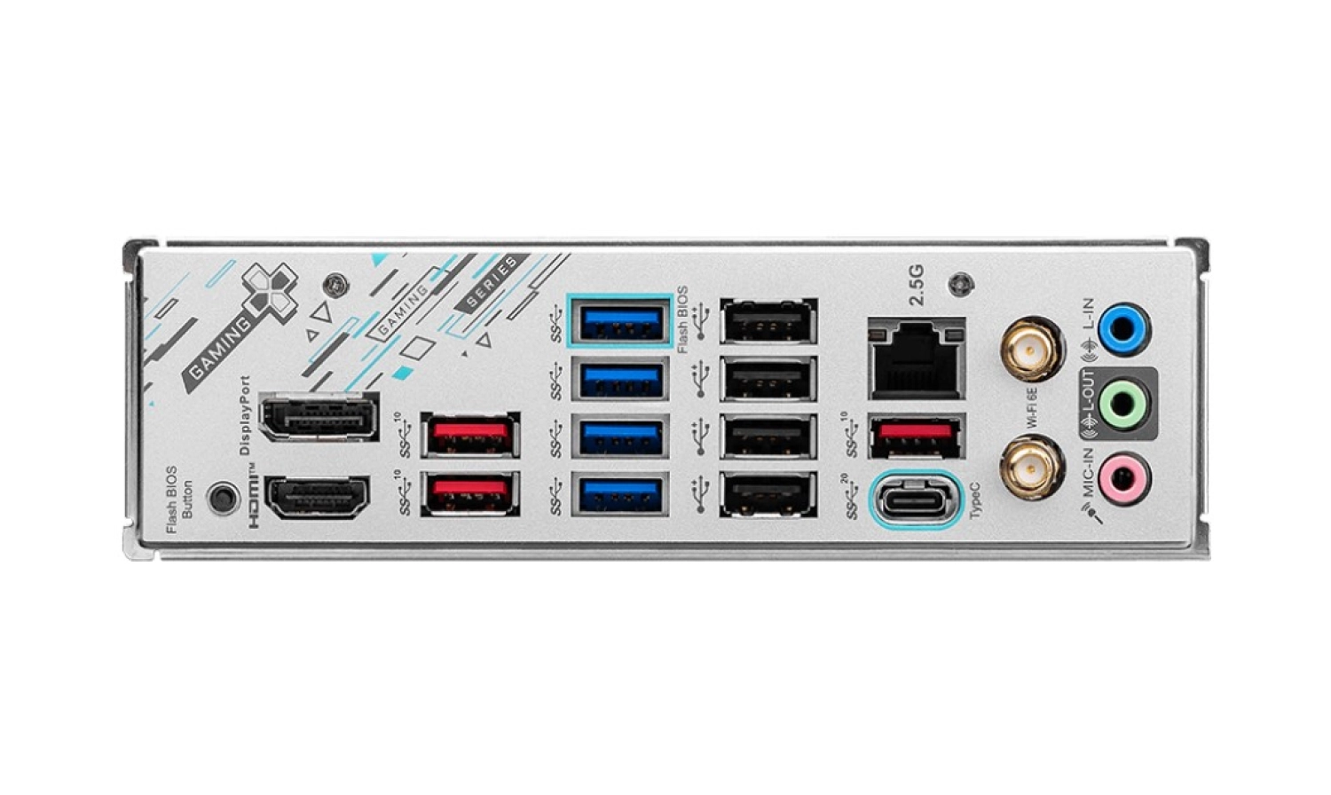 Msi X670E Gaming Plus Wifi Am5 Ddr5 7800Mhz(Oc) 4X M.2 Usb 3.2 Hdmi Dp 2.5G Lan Amd Wifi 6E Atx - Görsel 4