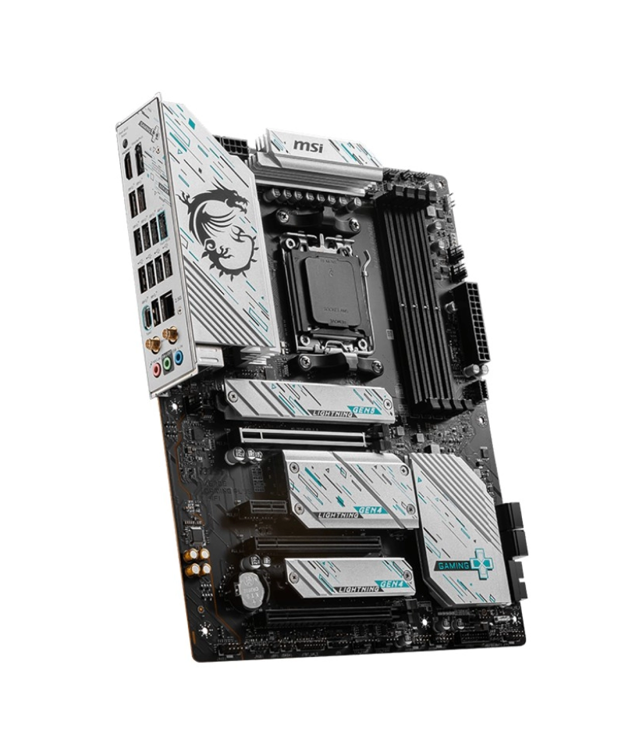 Msi X670E Gaming Plus Wifi Am5 Ddr5 7800Mhz(Oc) 4X M.2 Usb 3.2 Hdmi Dp 2.5G Lan Amd Wifi 6E Atx - Görsel 3