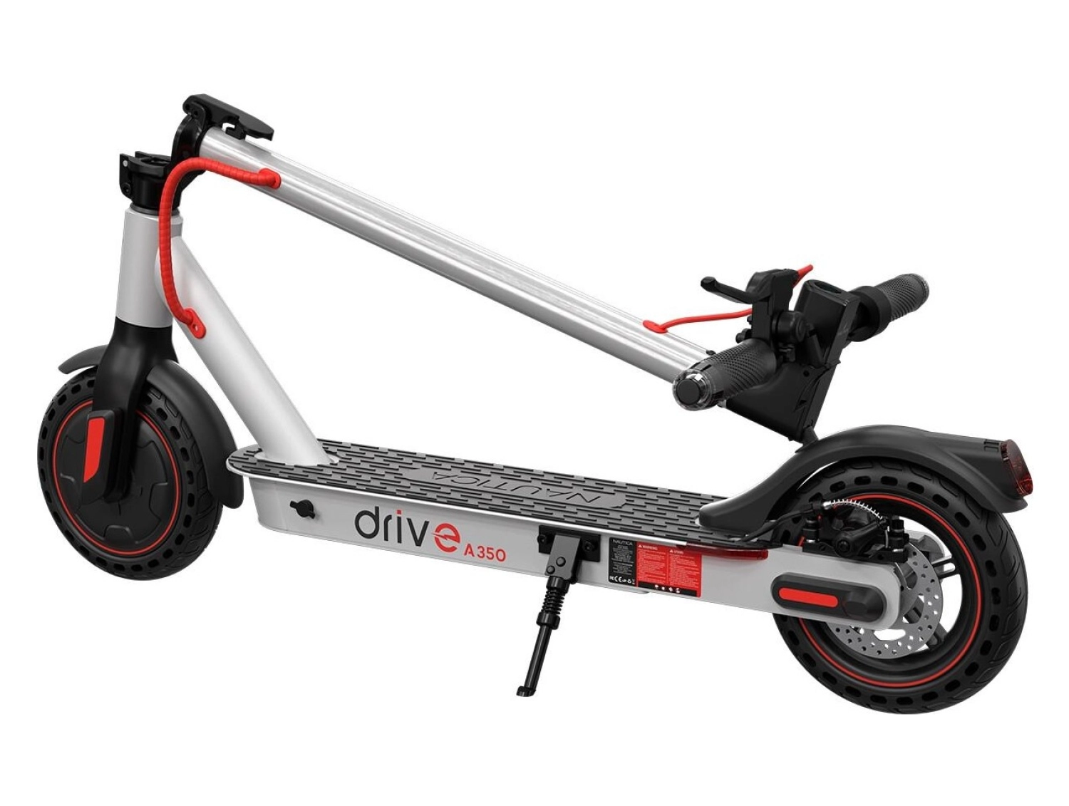 Nautica Drive A350 Katlanabilir Elektrikli 350W Scooter Gri - Görsel 5