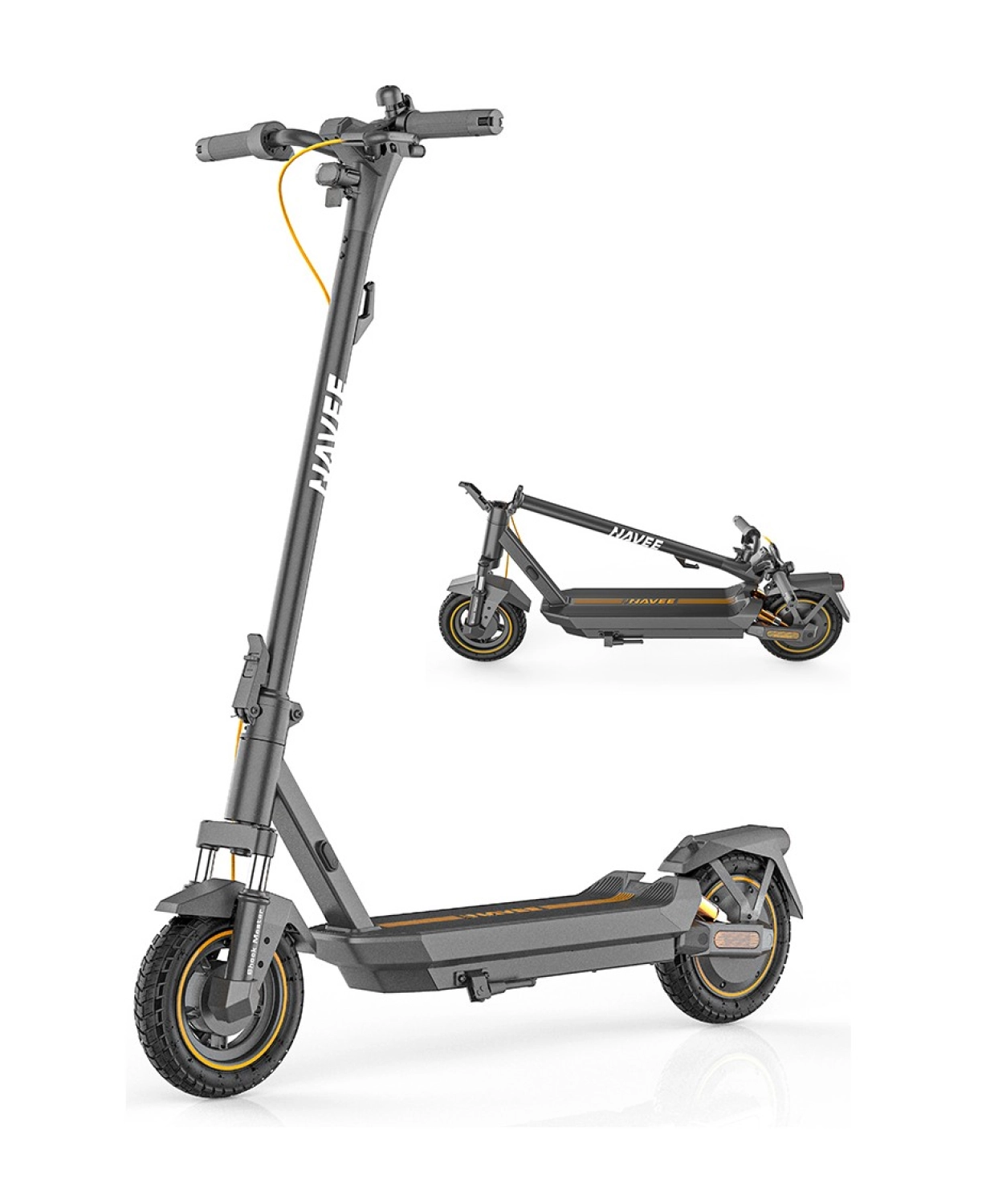 Navee Gt3 Elektrikli Scooter - 700W Güç - 50 Km Menzil - %18 Eğim Perf. - 25 Km Hız-Tcs - Çift Süspansiyon ürün görseli