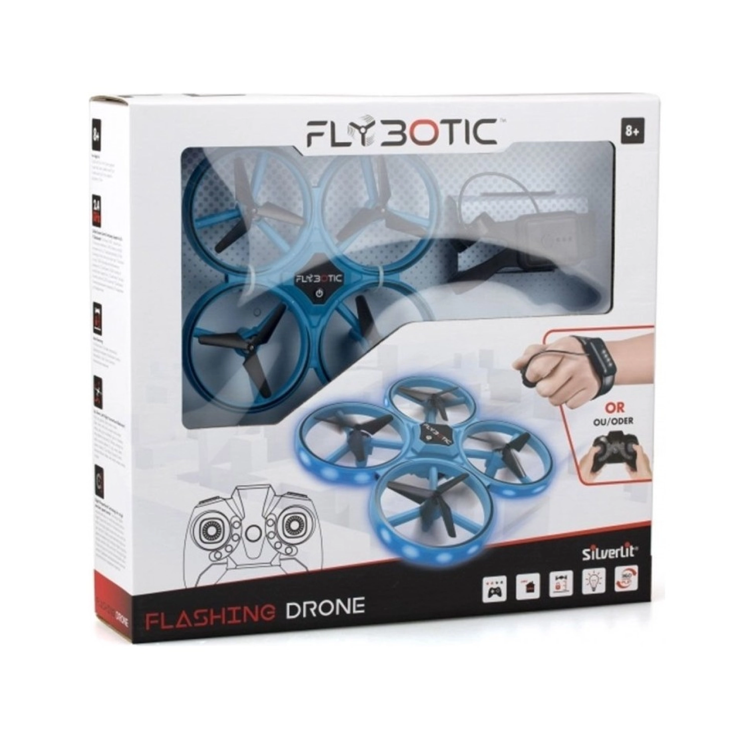 Nessi World Nessiworld Sıl 84600 Silverlit Flashing Drone ürün görseli