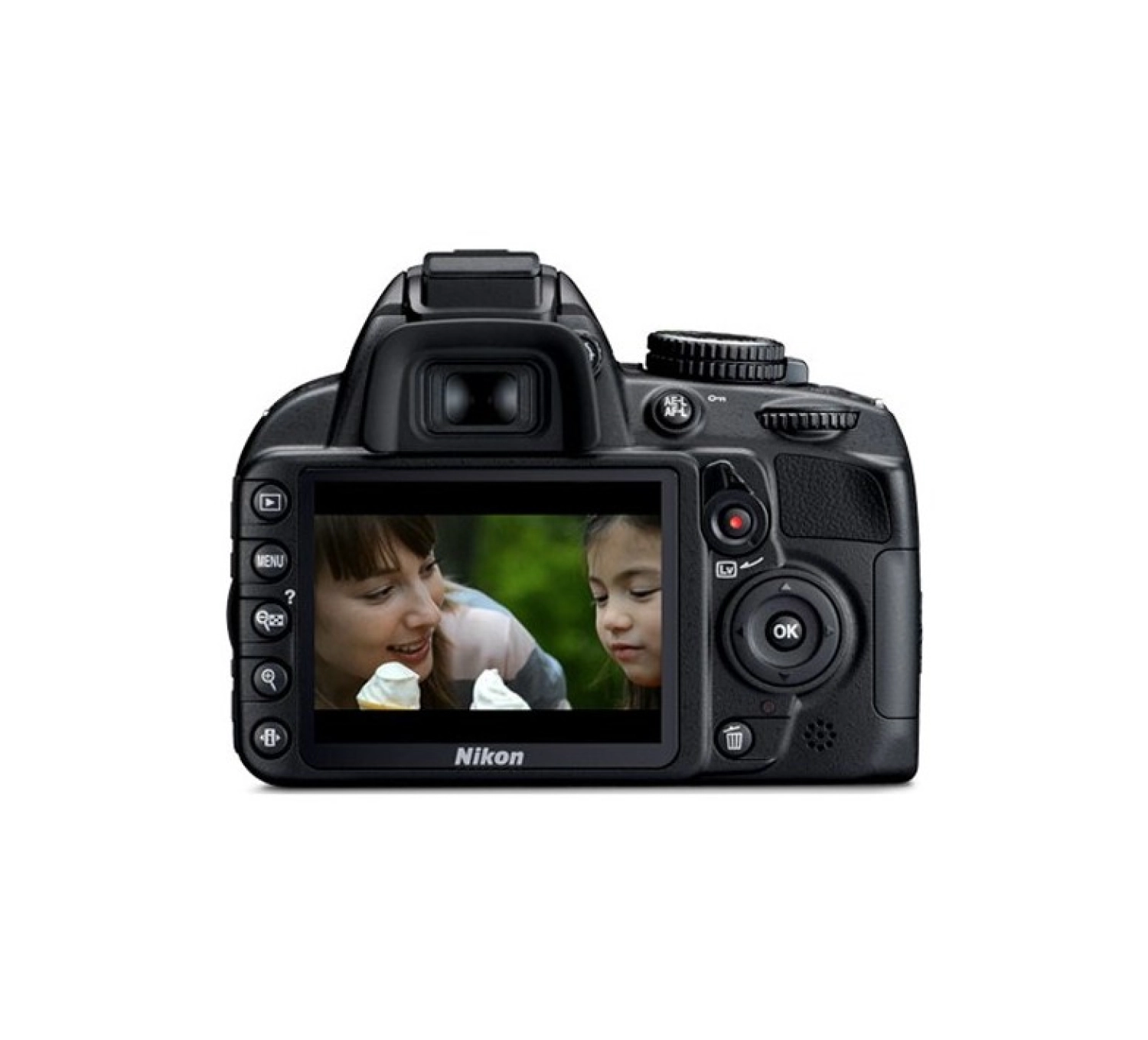 Nikon D3100 18-55Mm Vr Kit 14.2 Mp 3” Lcd Dslr Dijital Fotoğraf Makinesi - Görsel 4