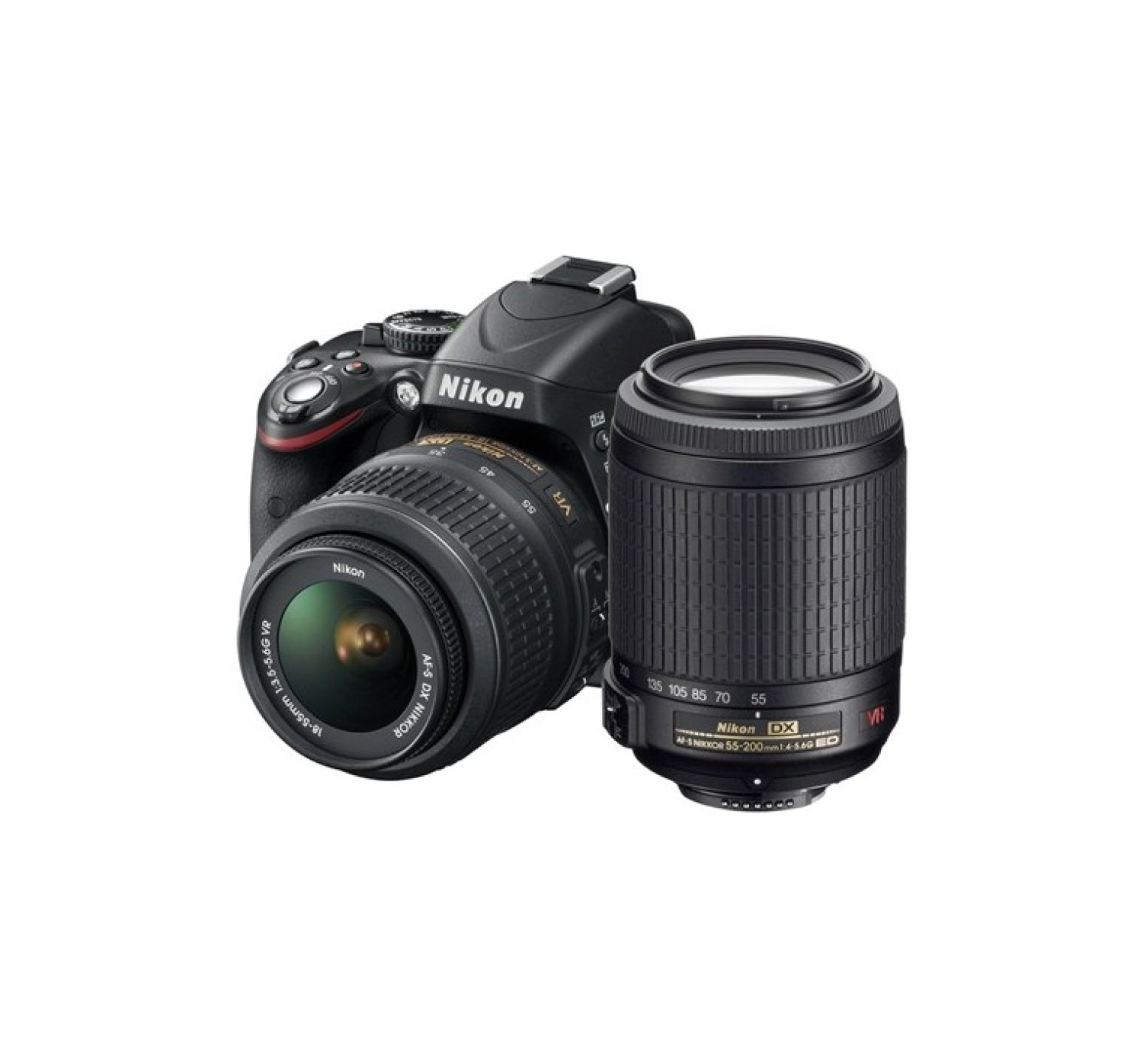 Nikon D5100 18-55 Vr + 55-200 Vr 16.2 Mp 3" Lcd Dijital Slr Fotoğraf Makinesi - Görsel 8