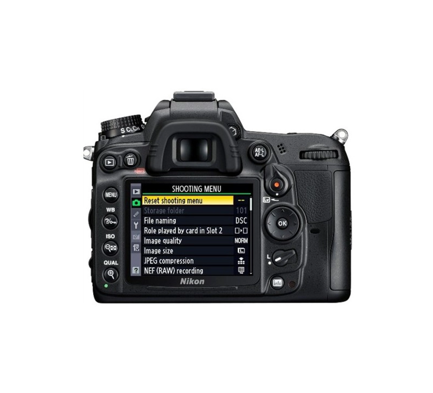 Nikon D7000 + 18-55Mm Vr 16.2 Mp 3" Lcd Dijital Slr Fotoğraf Makinesi - Görsel 2