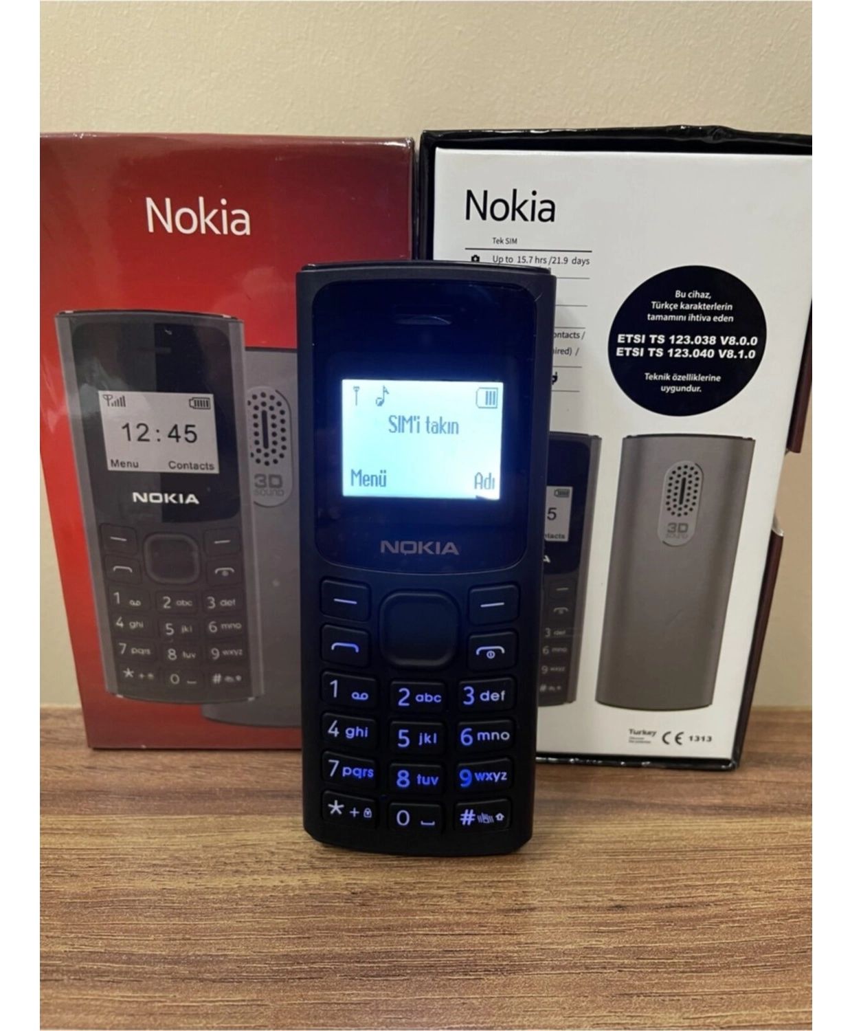 Nokıa Yüksek Ses Asker/Yaşlı Tuşlu Cep Telefonu - Görsel 2