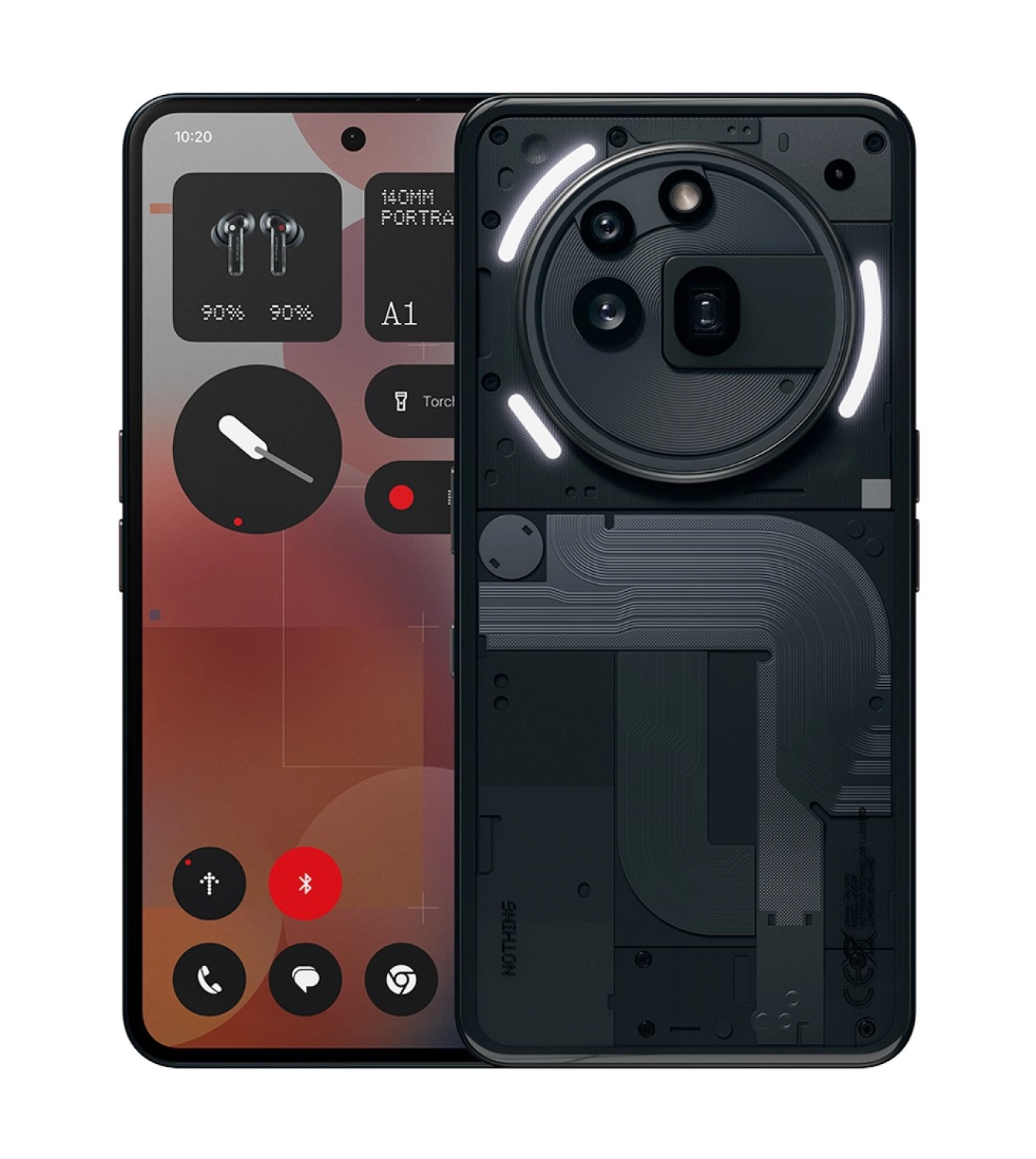 Nothing Phone 3A Pro 256 Gb Siyah ürün görseli
