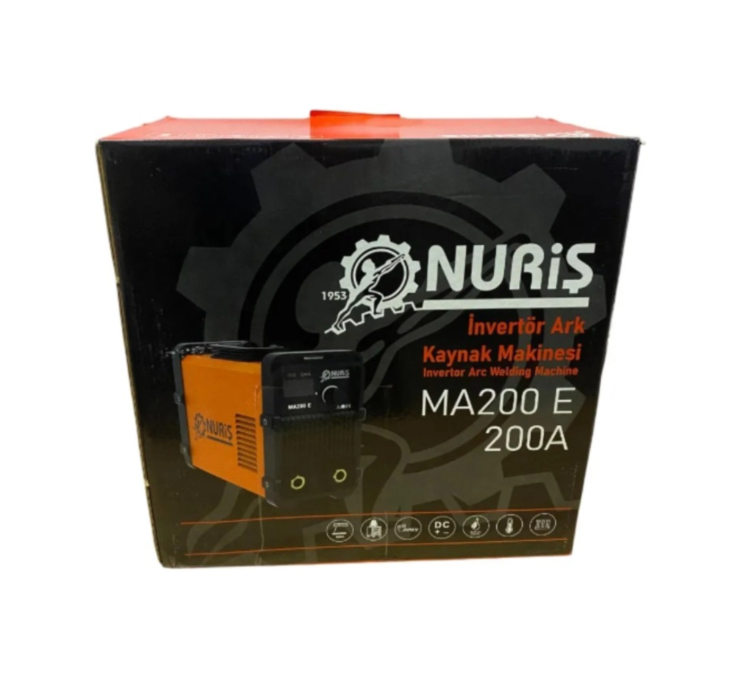 Nuriş Ma200E inverter Kaynak Makinesi 200A + 1 Paket 2.5Mm Elektrot - Görsel 4