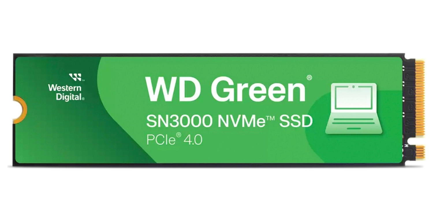 Oem Wd Green Sn3000 1Tb M.2 Nvme Sdd (5000/4200) ürün görseli
