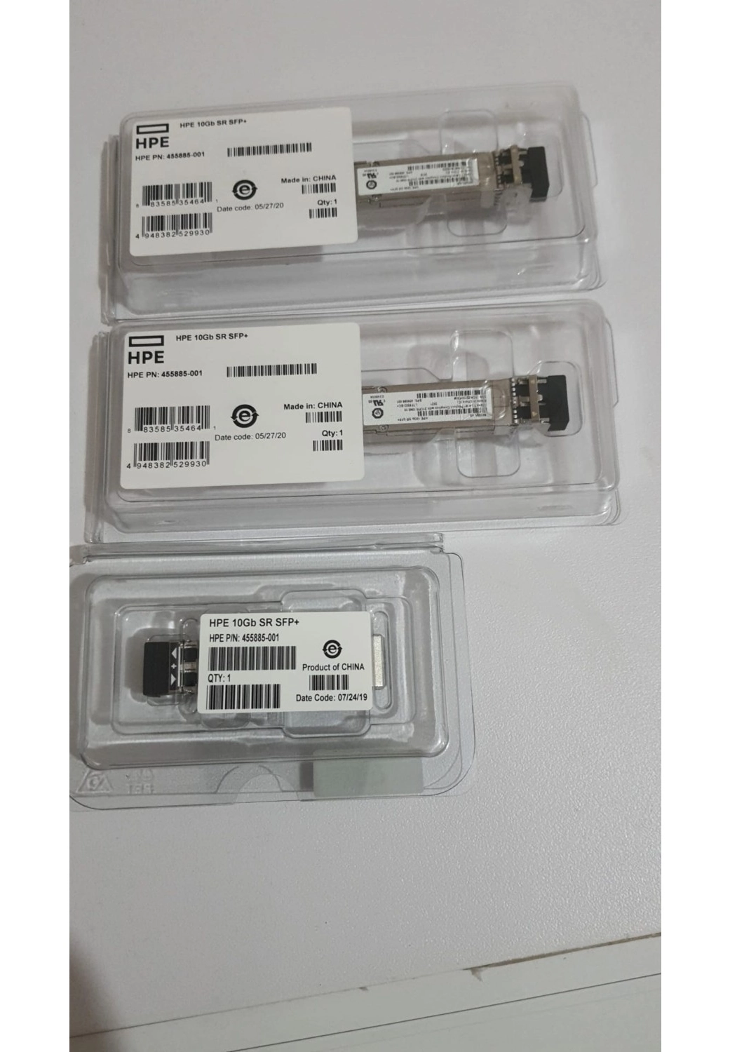 Oft Hpe 455885-001 10Gb Sr Sfp+ ürün görseli