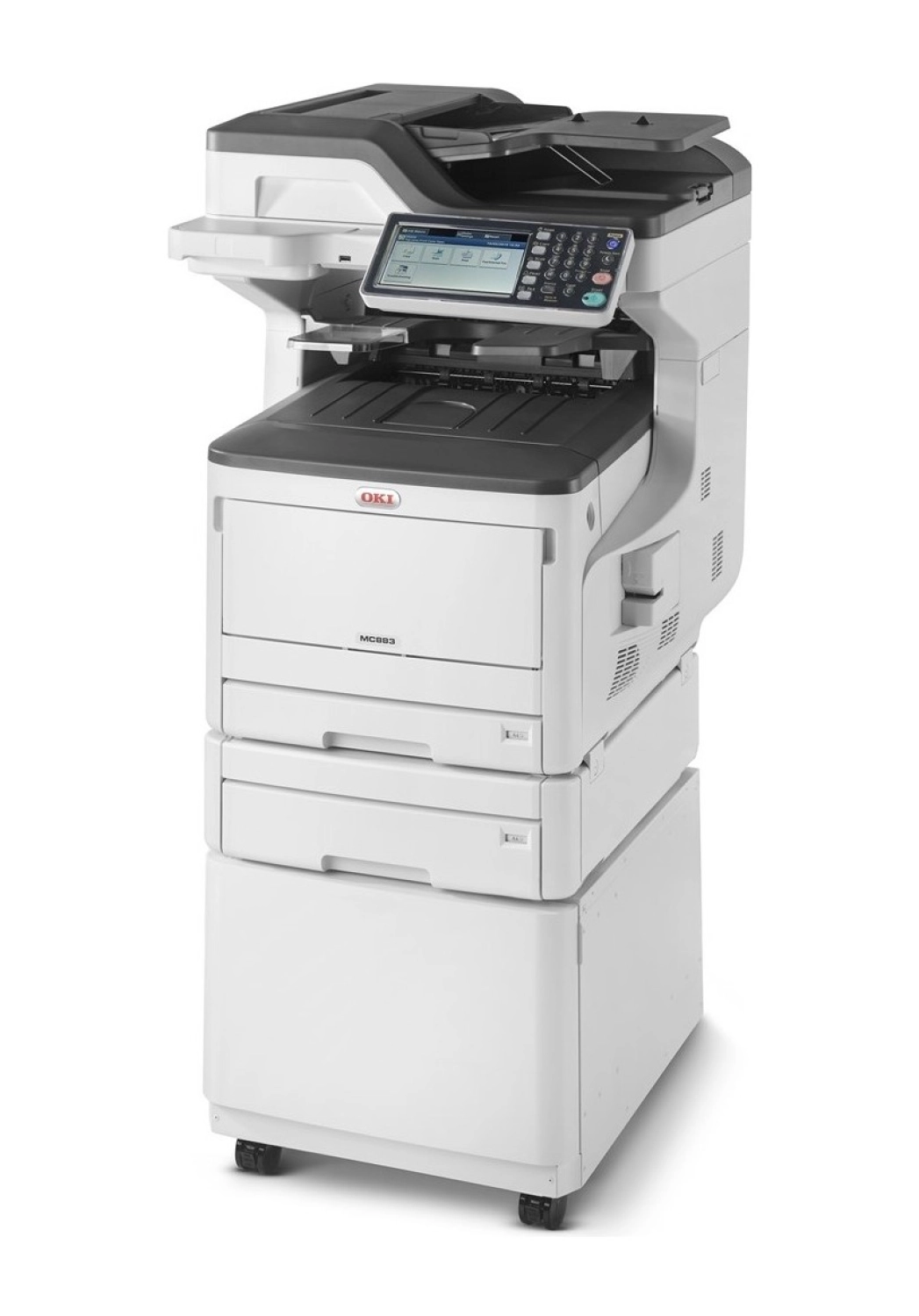 Oki Mc883Dnct A3-A4 Yazıcı+ Tarayıcı + Fotokopi + Faks Renkli Lazer Yazıcı - Görsel 2