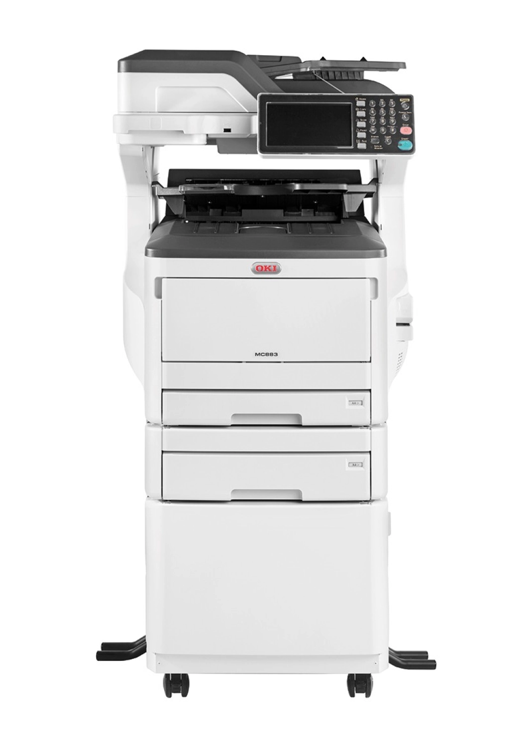 Oki Mc883Dnct A3-A4 Yazıcı+ Tarayıcı + Fotokopi + Faks Renkli Lazer Yazıcı ürün görseli