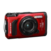 Olympus Om System Tough Tg-7 (Kırmızı)