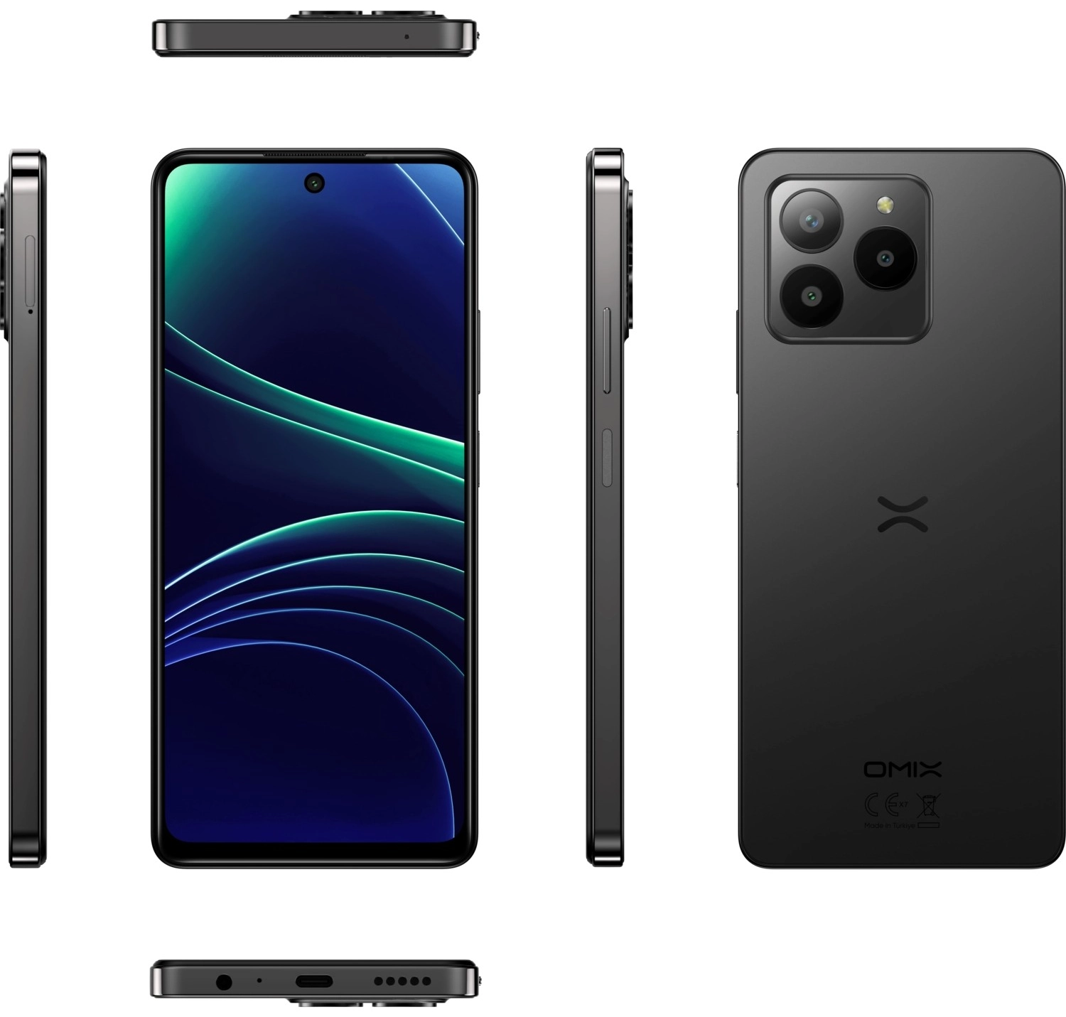 Omix X7 128 Gb Siyah - Görsel 8