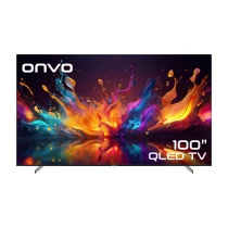 Onvo 100Ovf9001Uq 4K Ultra Hd 100" 254 Ekran Uydu Alıcısı Google Smart Qled Tv