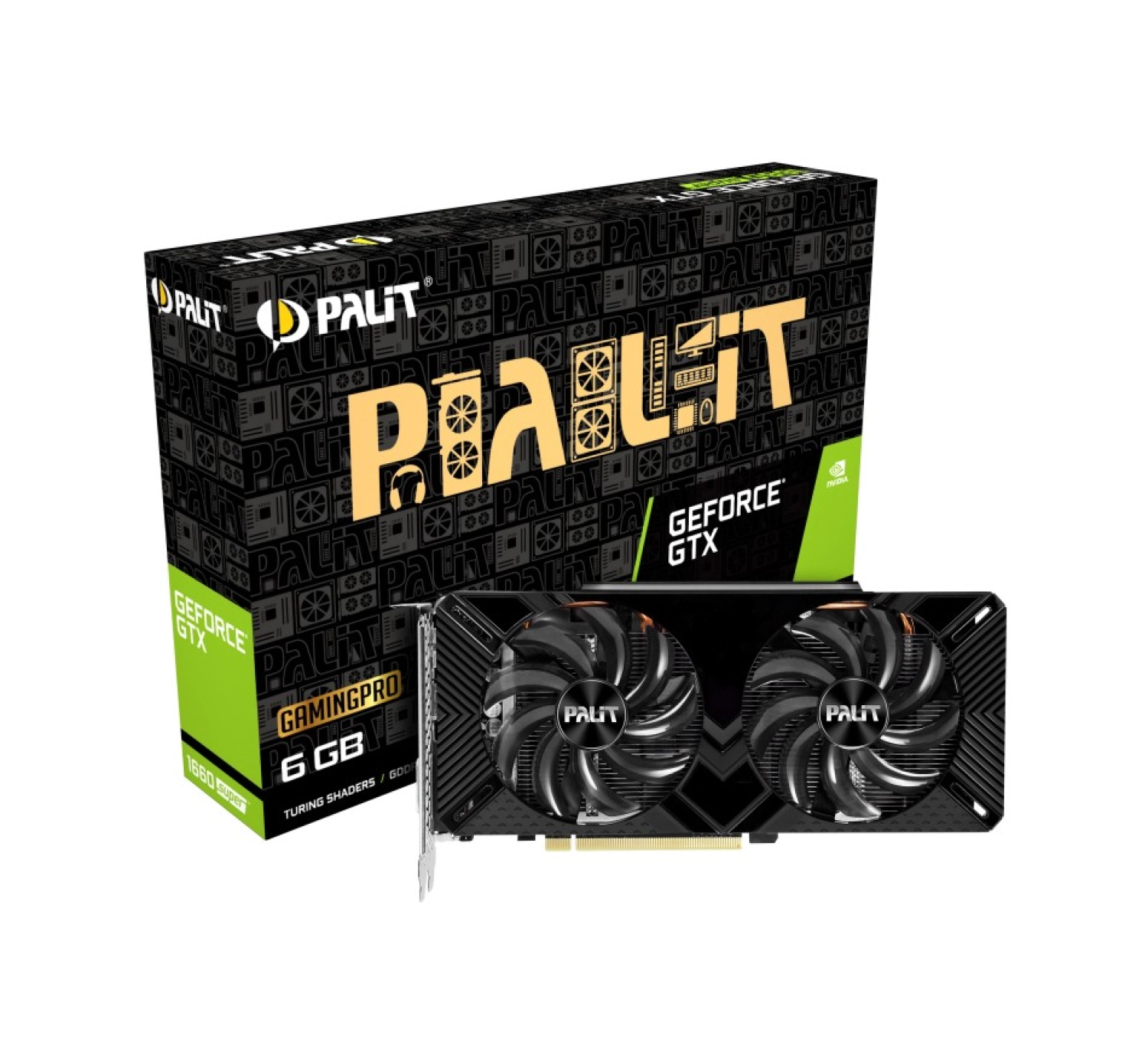Palit Gtx1660 Super Gp 6Gb 192Bit Gddr6 Ekran Kartı ürün görseli