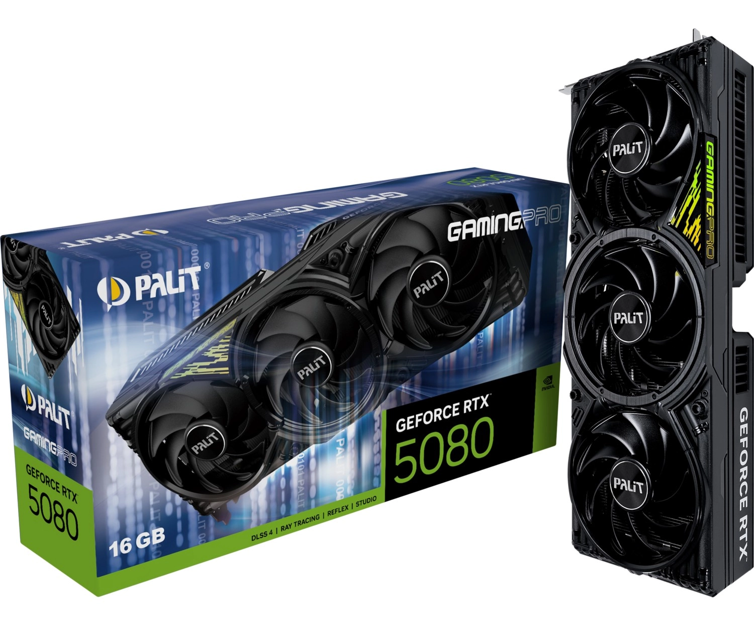 Palit Nvidia Geforce Rtx5080 Gamingpro 16Gb 256Bit Gddr7 Ekran Kartı Ne75080019T2-Gb2031A ürün görseli