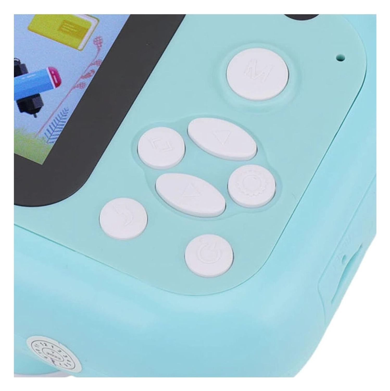 Pazariz Anlık Termal Yazıcılı Dijital Çocuk Kamerası Geyikli 2.4 Inç Hd Photo Printer Camera Pembe - Görsel 2