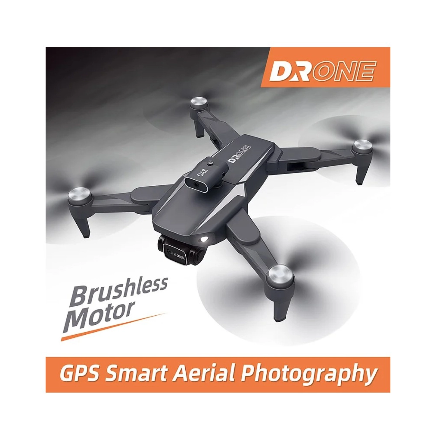 Pazariz Hd Dual Kamera Katlanır Çantalı Drone Seti Siyah Fırçasız Motor Geri Dönüş Özellikli - Görsel 4