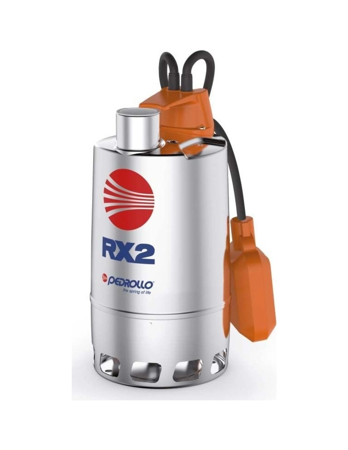 Pedrollo Rxm 4/40 Flatörlü Full Paslanmaz Drenaj Dalgıç Pompalar Monofaze (220V) 10 Mss 16.2 M³/H ürün görseli