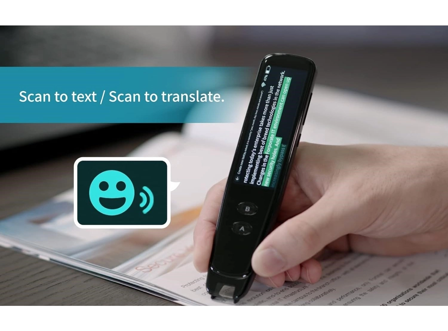 Penpower Worldpen Scan Go - Ocr Okuma Kalemi - Lcd Dokunmatik Ekran - Görsel 4